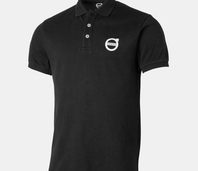 Koszulka polo - Volvo iron mark - black - m
